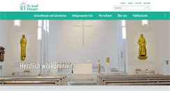 Desktop Screenshot of kath-horgen.ch